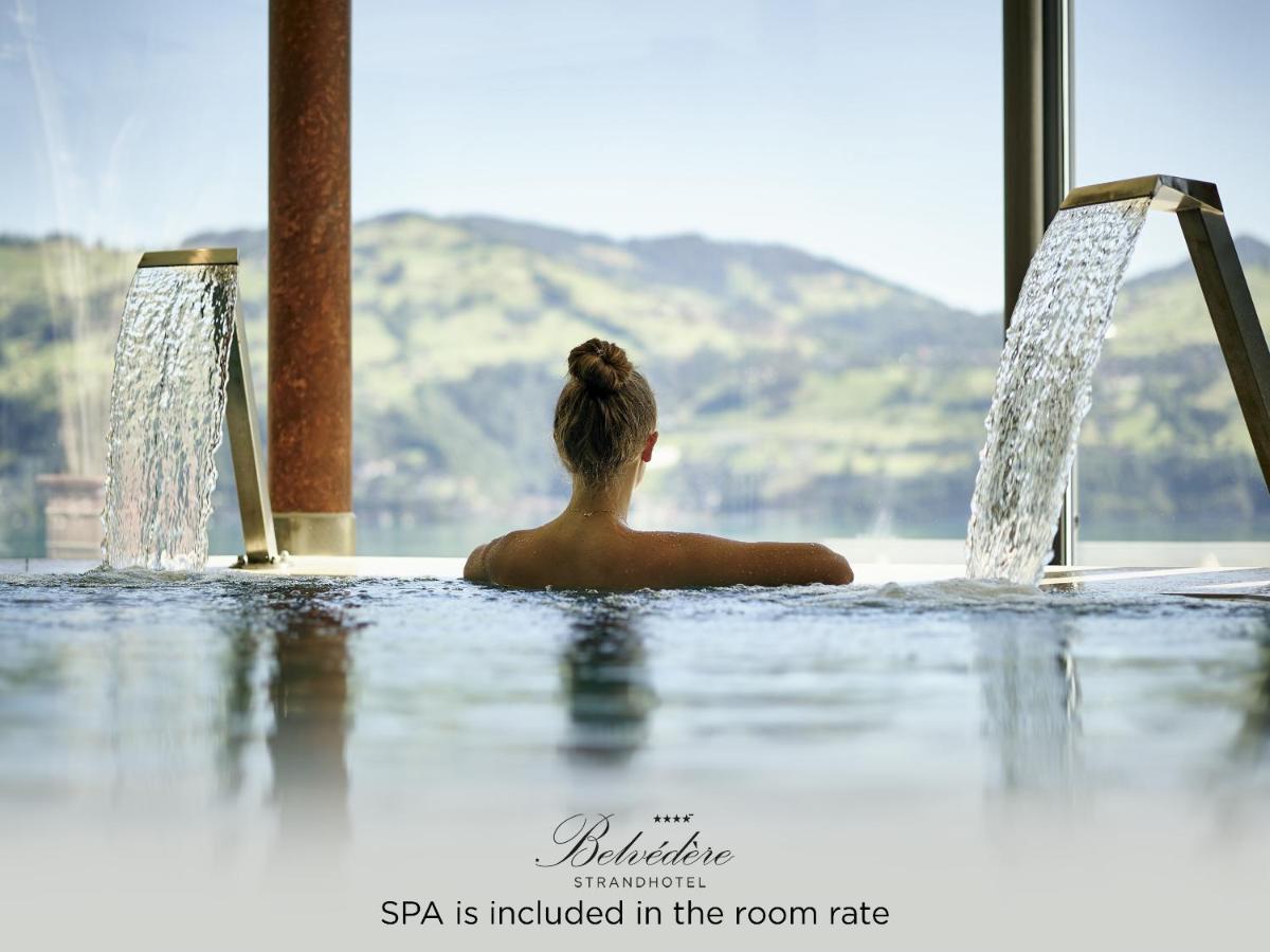 Belvedere Strandhotel Spiez Zewnętrze zdjęcie