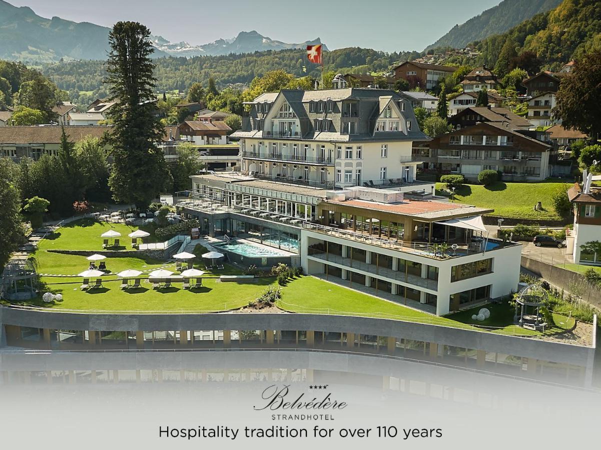 Belvedere Strandhotel Spiez Zewnętrze zdjęcie